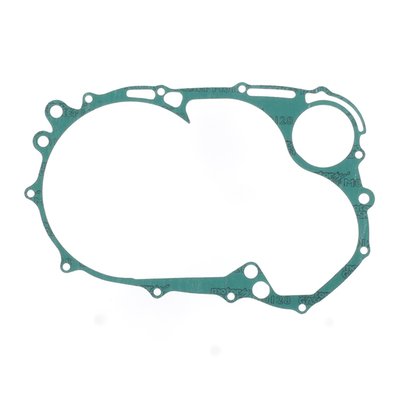 Used as a replacement for the clutch/derby cover gasket. Good quality raw materials are being used to produce this gasket, using inline laser cutting and multi-stage stamping technology.