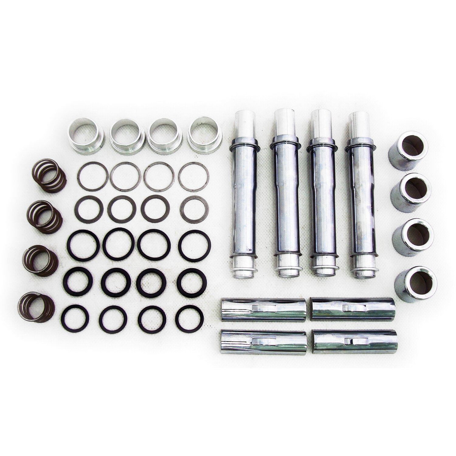 Complete 91-03 XL multiple-parts pushrod cover kit, Chrome