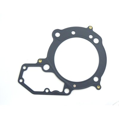 Thickness same as OE. Good quality raw materials are being used to produce this gasket, using inline laser cutting and multi-stage stamping technology.