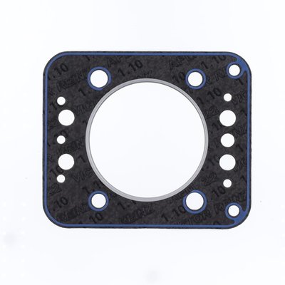 Thickness same as OE. Good quality raw materials are being used to produce this gasket, using inline laser cutting and multi-stage stamping technology.