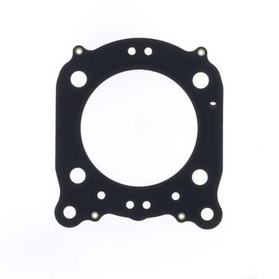 Thickness same as OE. Good quality raw materials are being used to produce this gasket, using inline laser cutting and multi-stage stamping technology.