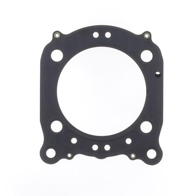 Thickness same as OE. Good quality raw materials are being used to produce this gasket, using inline laser cutting and multi-stage stamping technology.