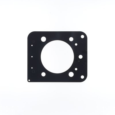 Thickness same as OE. Good quality raw materials are being used to produce this gasket, using inline laser cutting and multi-stage stamping technology.