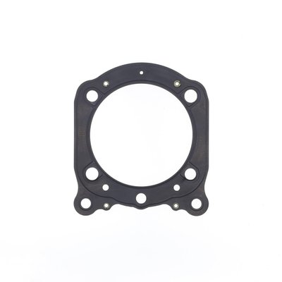 Thickness same as OE. Good quality raw materials are being used to produce this gasket, using inline laser cutting and multi-stage stamping technology.