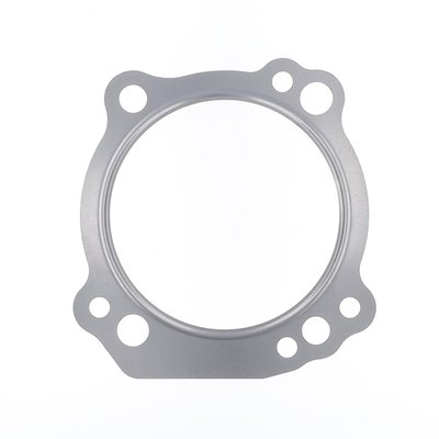 Thickness same as OE. Good quality raw materials are being used to produce this gasket, using inline laser cutting and multi-stage stamping technology.