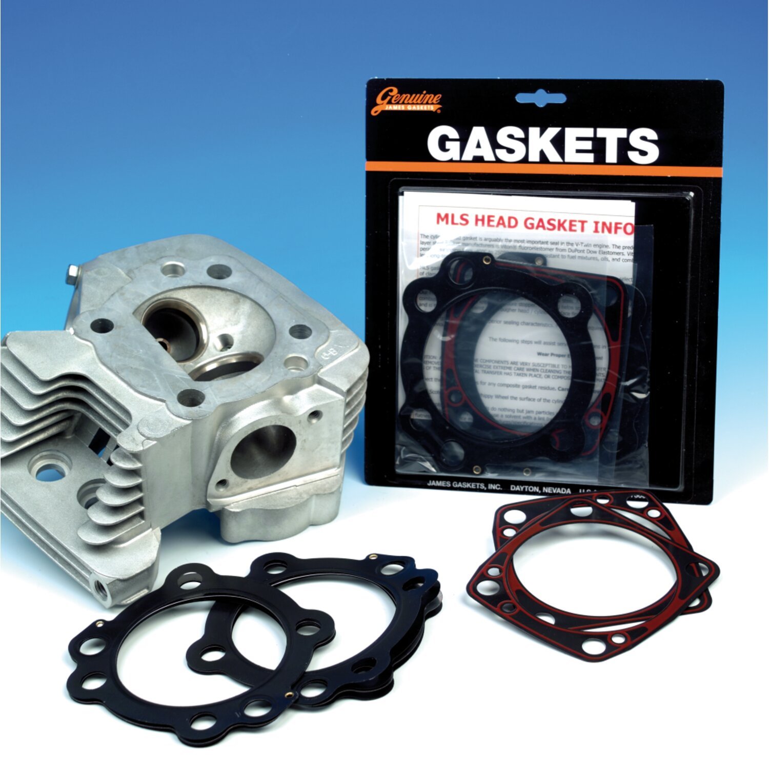James, Evo head & base gasket kit. MLS/RCM