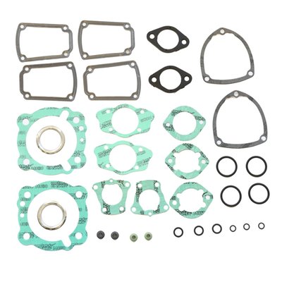 This engine oil seal kit includes all the oil seals in the engine and meets OEM specifications.