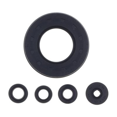 This engine oil seal kit includes all the oil seals in the engine and meets OEM specifications.