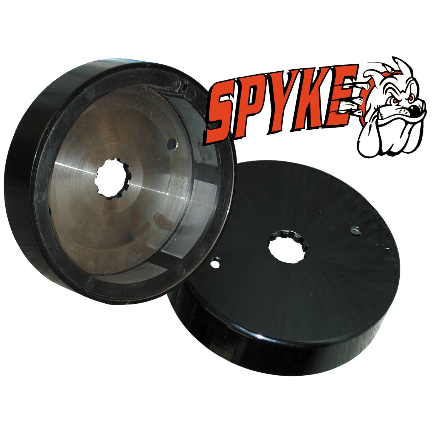 Spyke, alternator rotor. Black, flat type