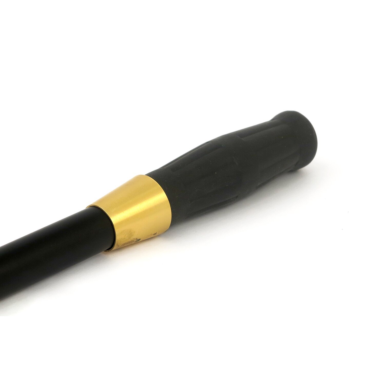 Paughco, handlebar grip cones for internal throttle, Brass