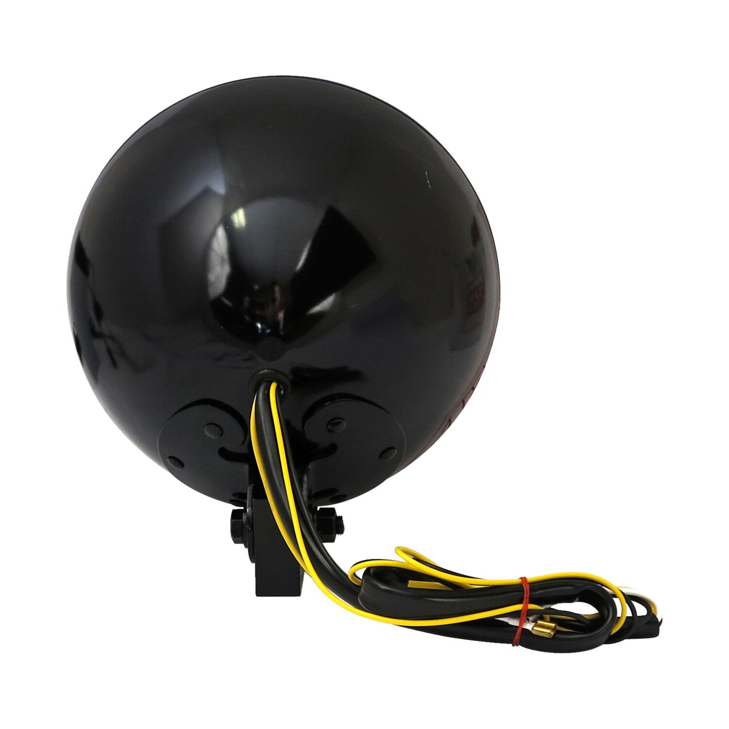 7" H4 headlamp for FL models. Clear lens, Black