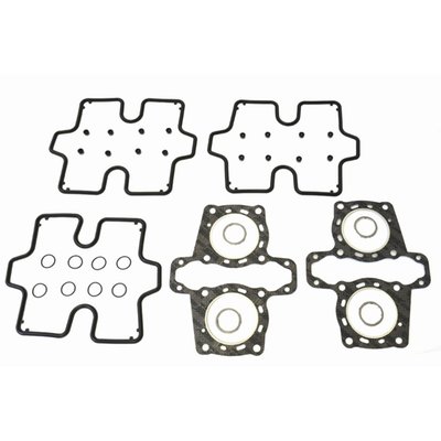 The Athena top end gasket kits include all necessary gaskets to rebuild the top end of the engine from the base gasket up. Kit includes all rubber gaskets, such as valve cover gaskets, o-rings and valve stem seal. High temperature blue silicon beading on most critical flat gaskets.