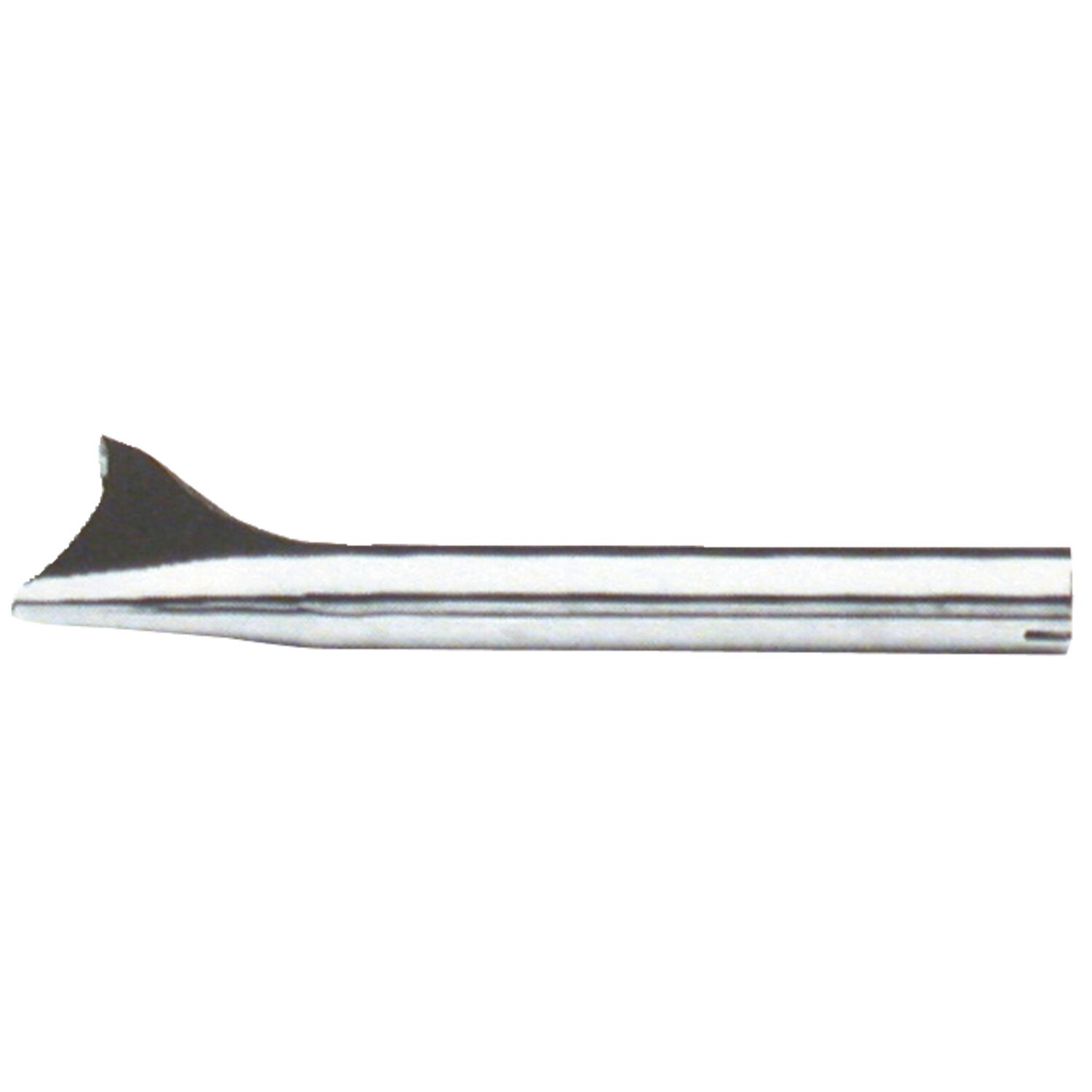 Paughco, Fishtail extension. 18" long, Chrome