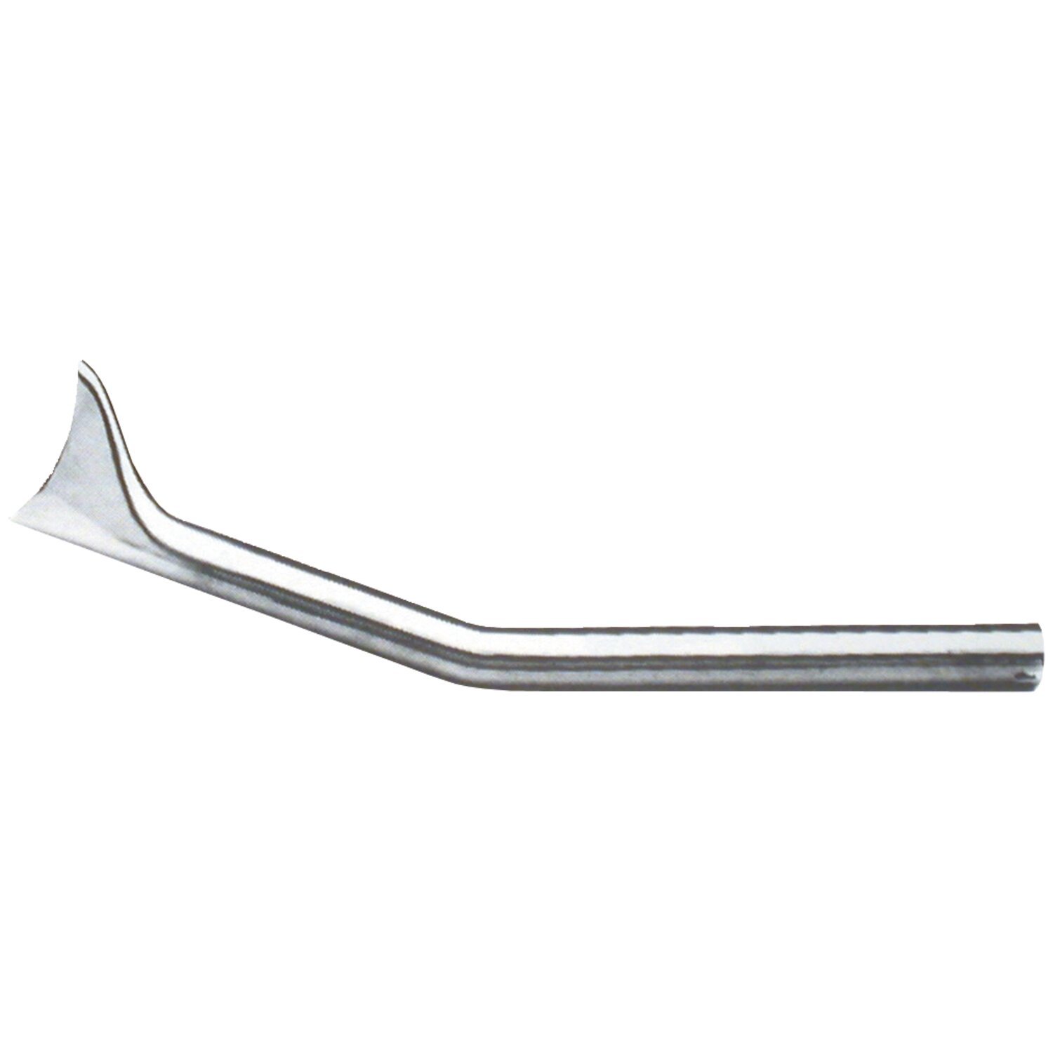 Paughco, Upswept Fishtail extension. 31" long, Chrome