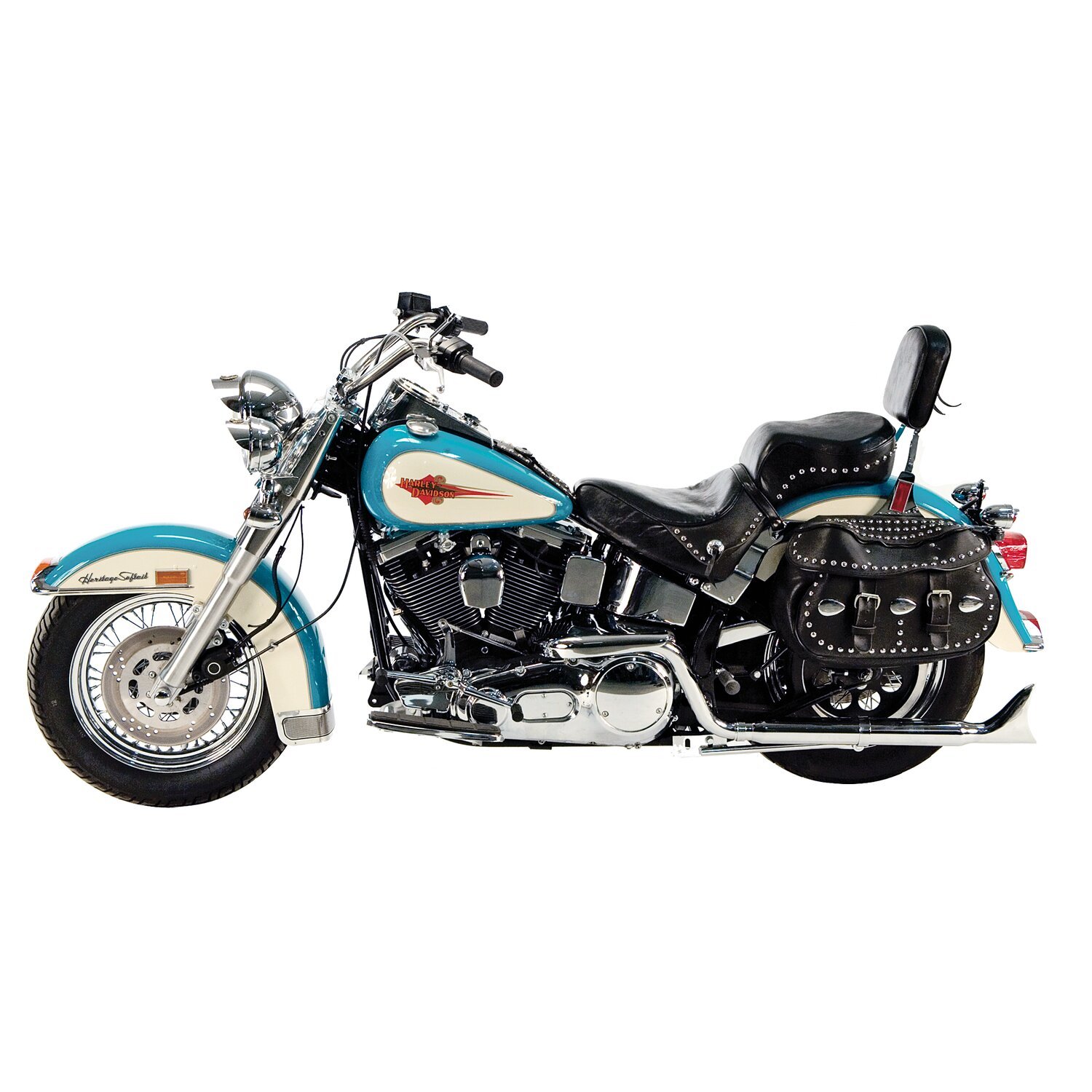 Paughco, Universal Fishtail muffler. 28" long. L&r, Chrome