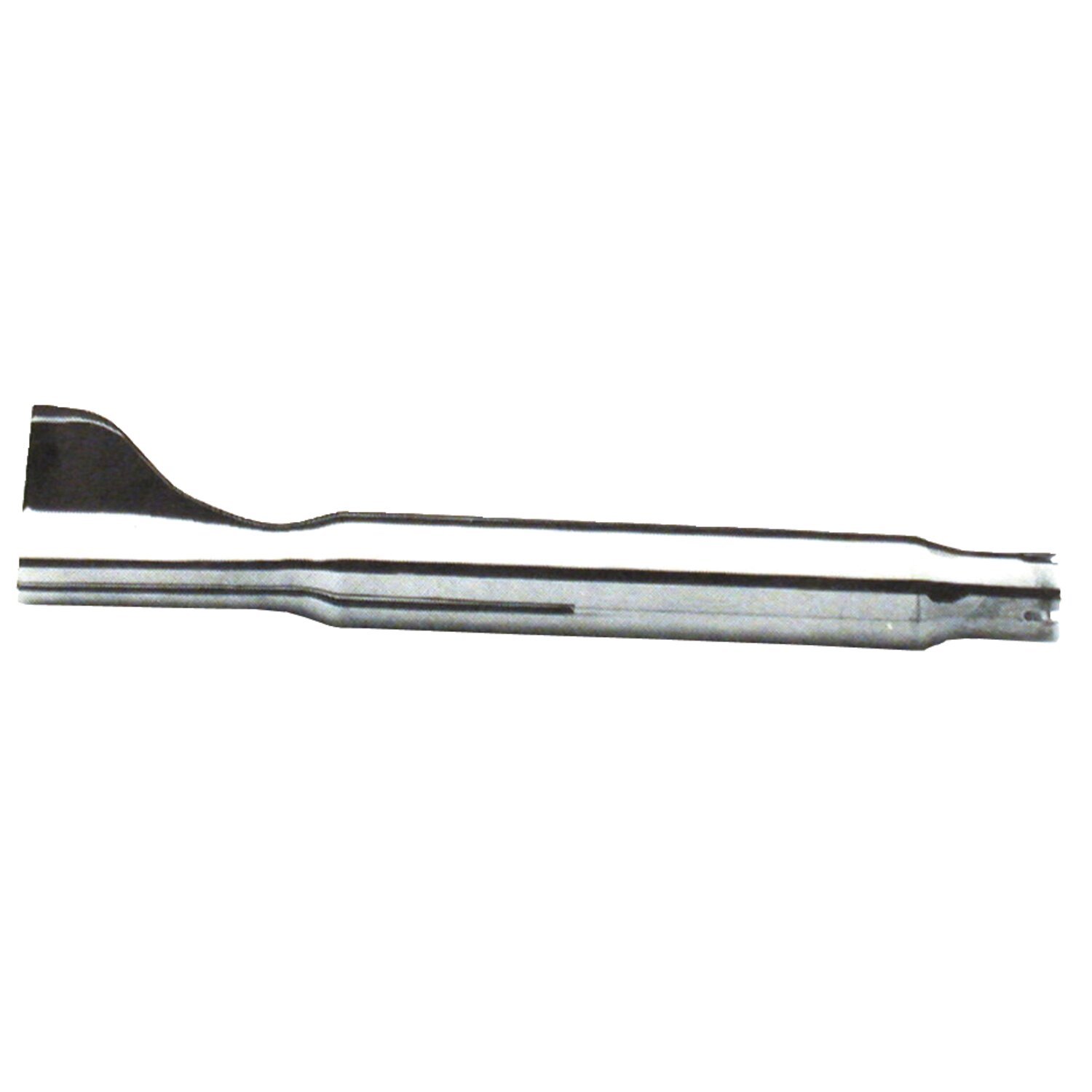 Paughco, Universal Dago style Fishtail muffler. 22-1/2", Chrome