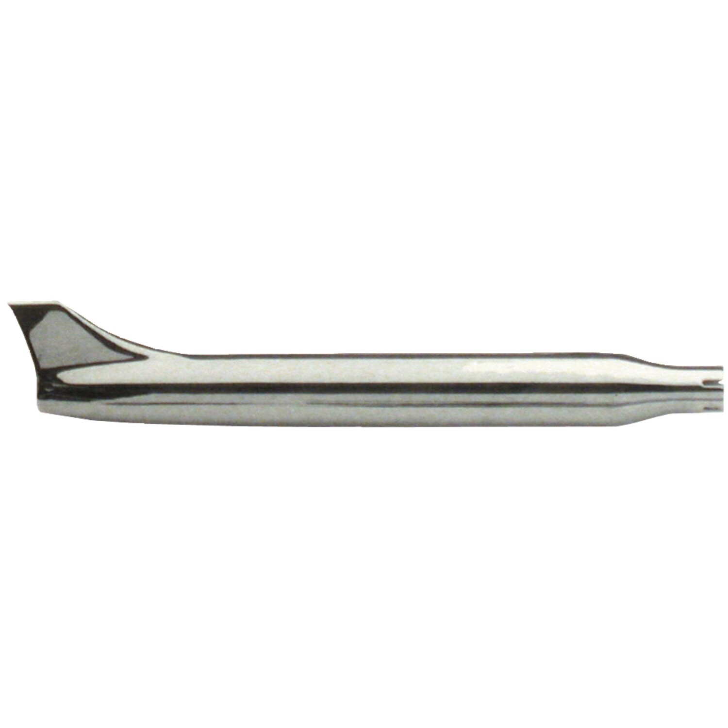 Paughco, Smooth 3" Rocket Fishtail muffler. 22-1/2", Chrome
