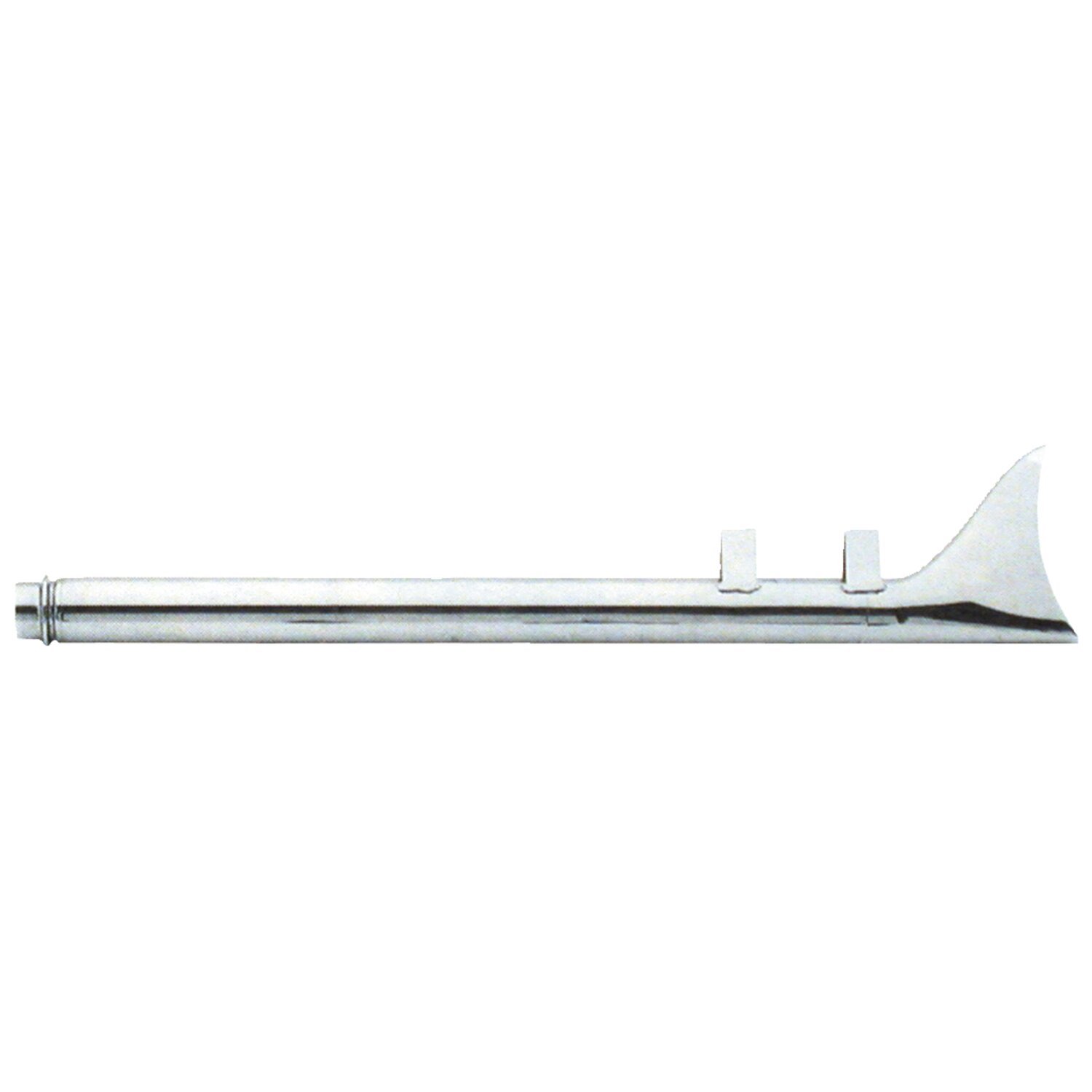Paughco, Fishtail extension (l/r). 29" long, Chrome