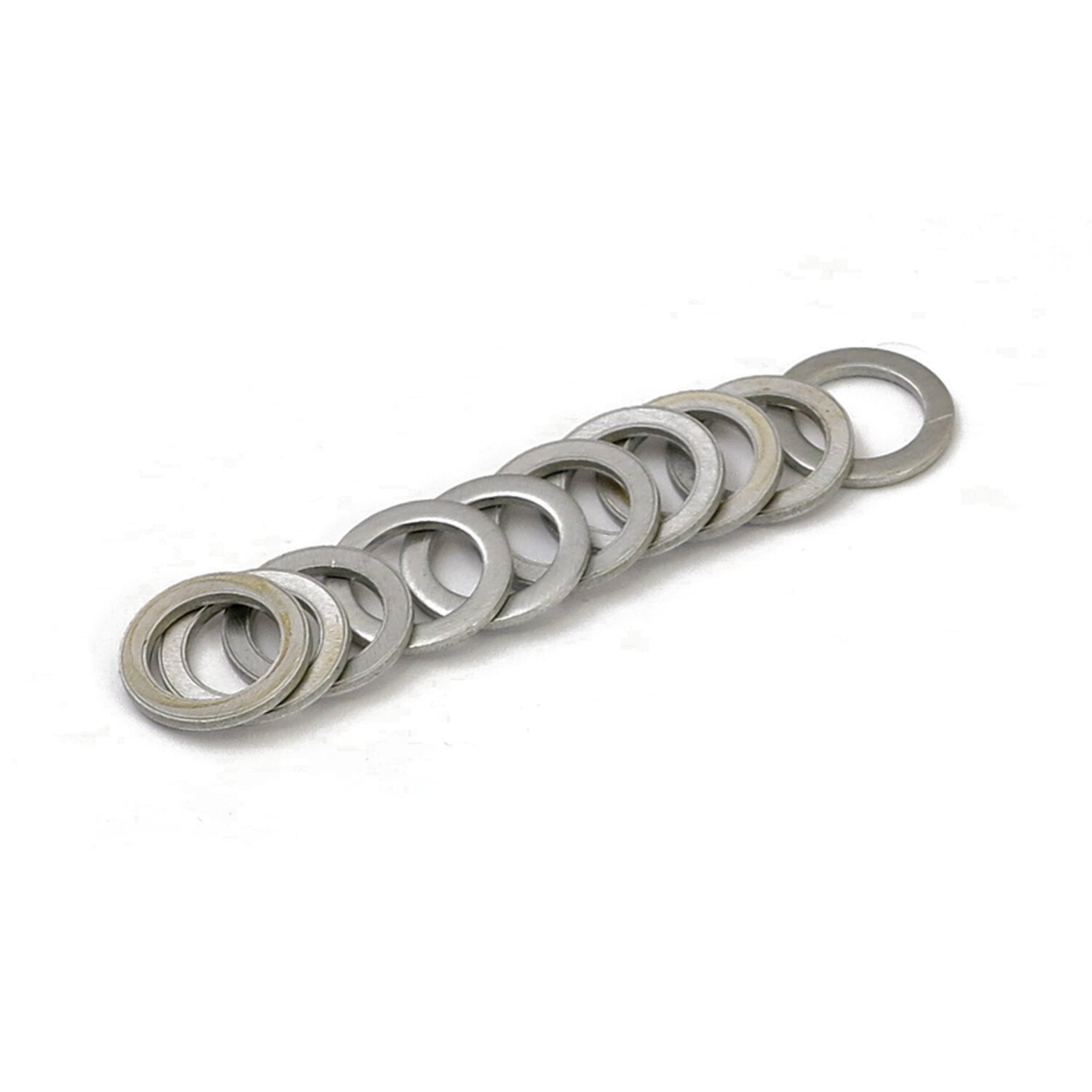 Goodridge brake line washers, 3/8" (10mm). Aluminum