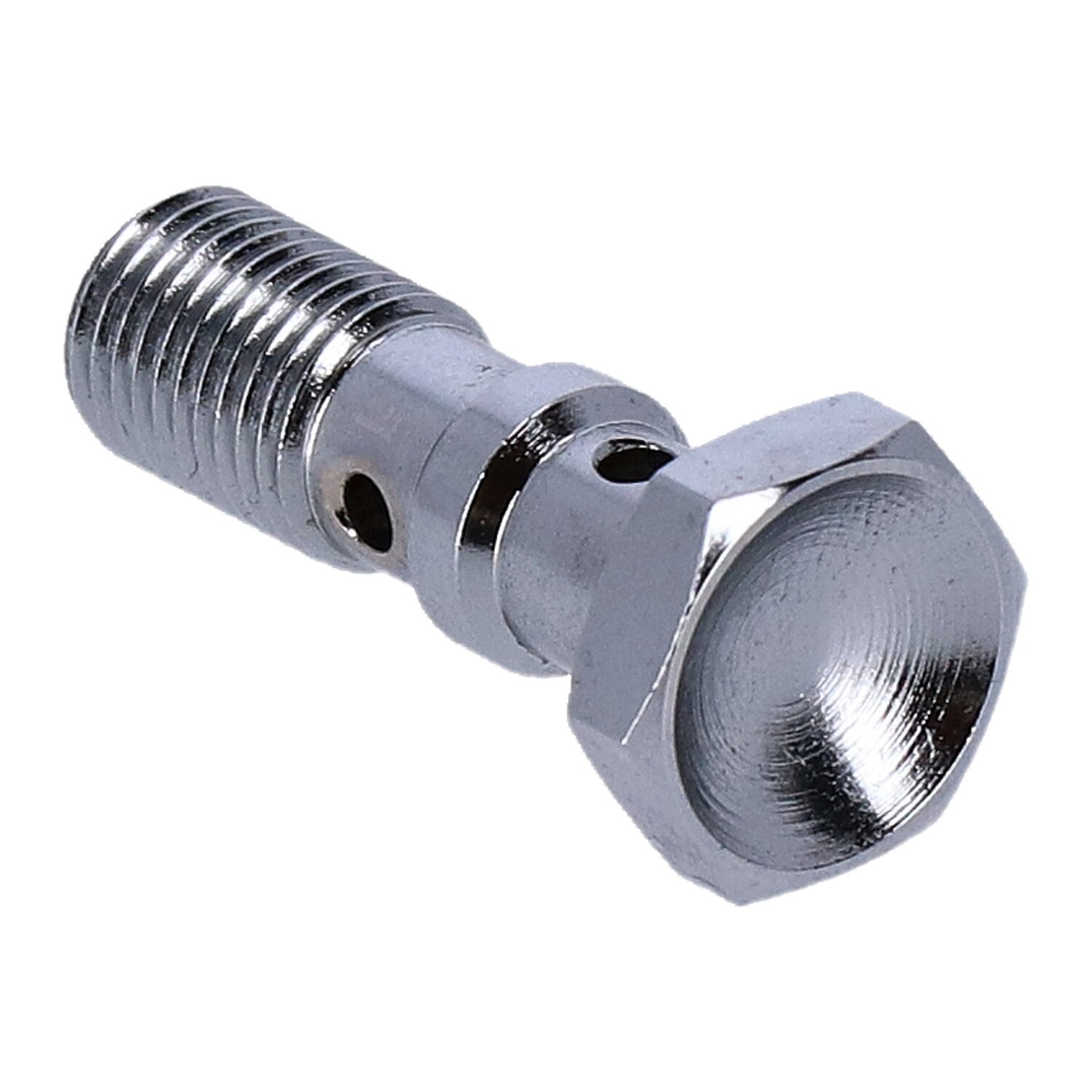 Goodridge, 3/8-24 double banjo bolt, Chrome