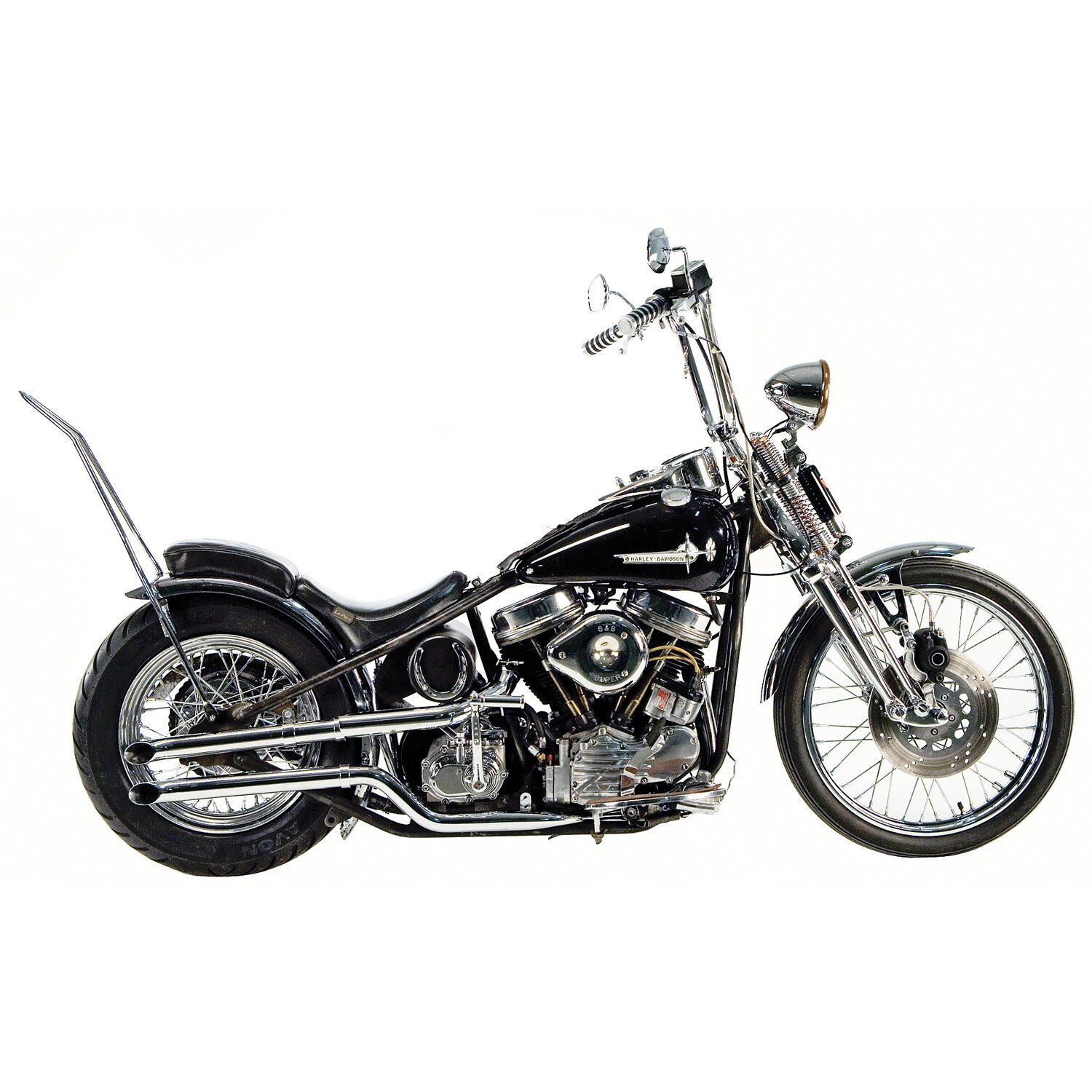 Paughco, Dual shotgun head pipes, Chrome
