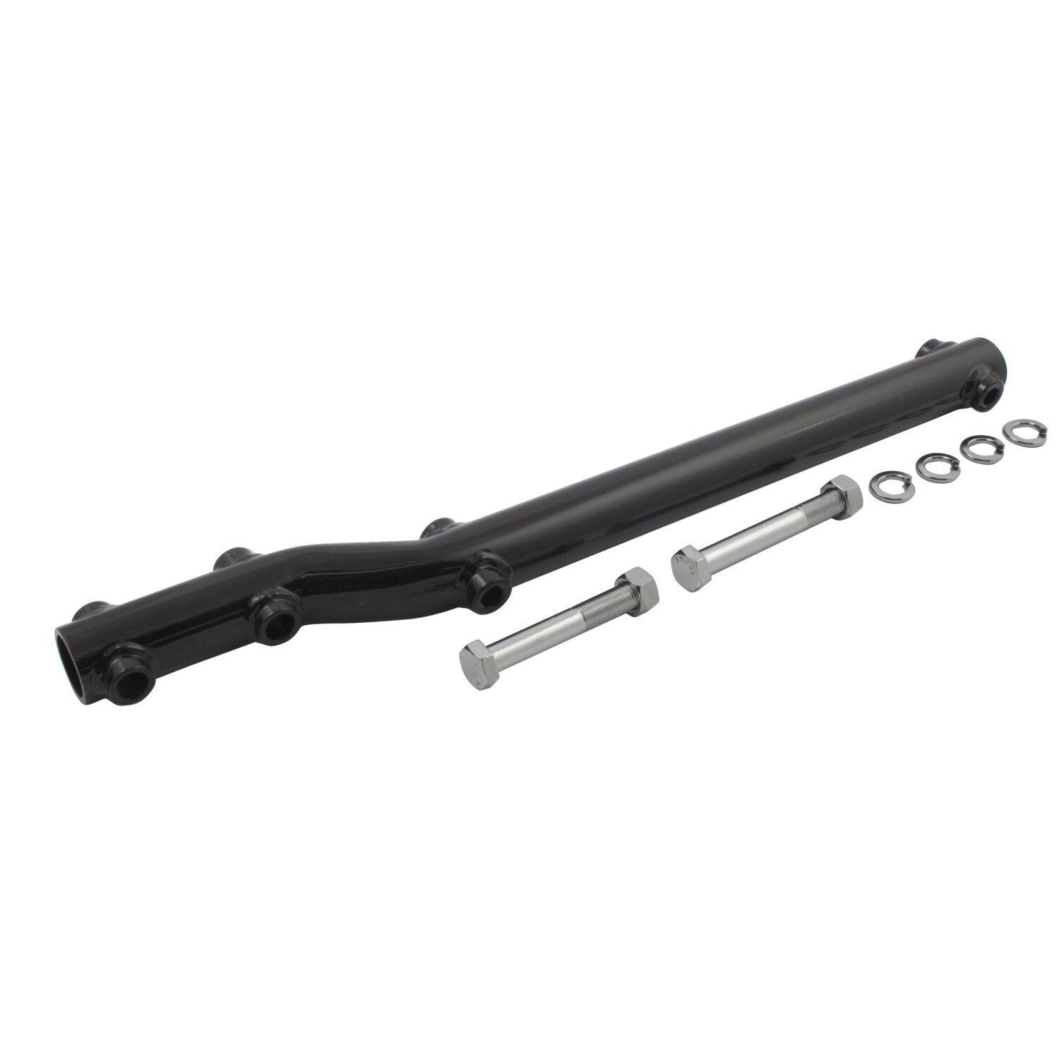 Exhaust support bracket, left side, Black