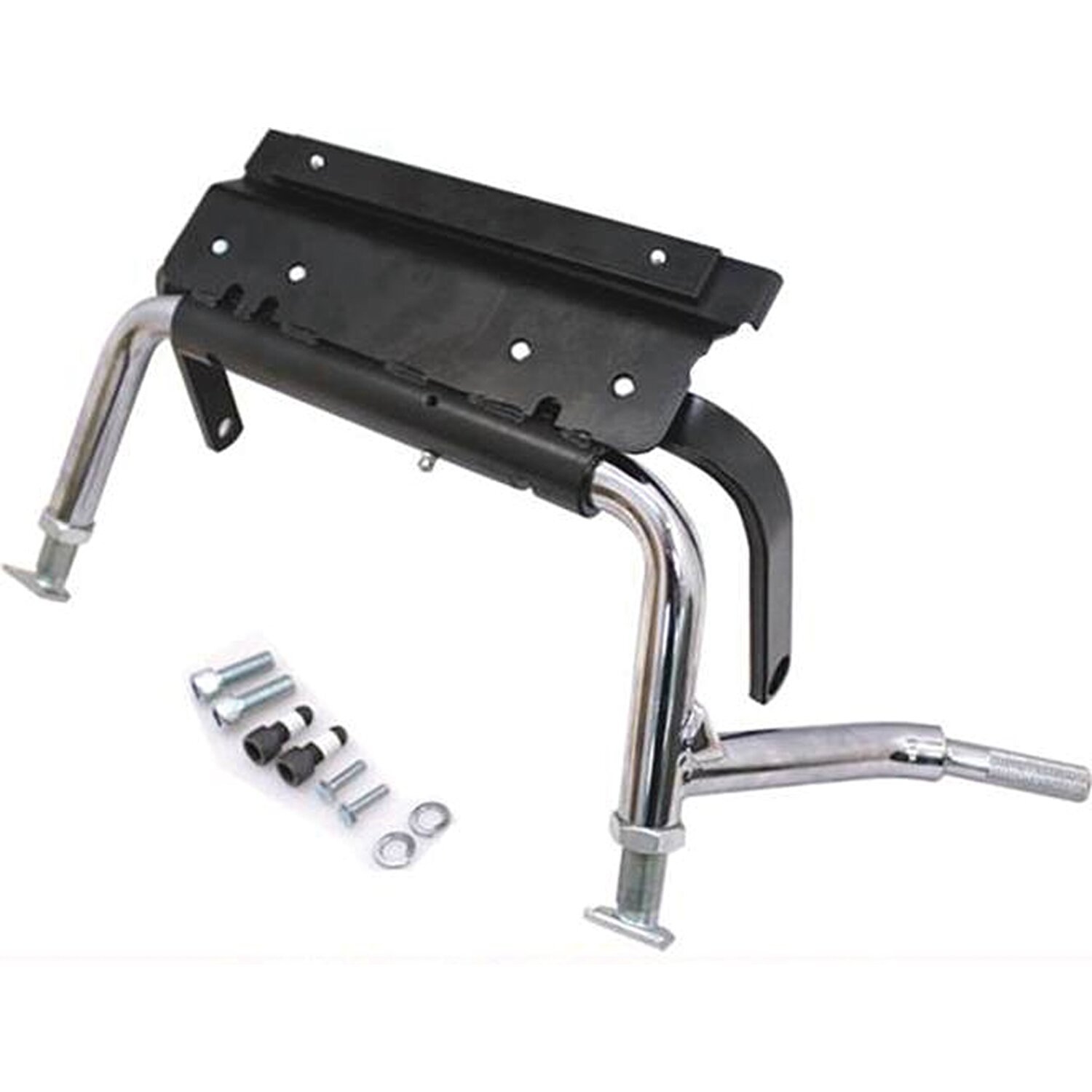 Adjustable center stand, Chrome