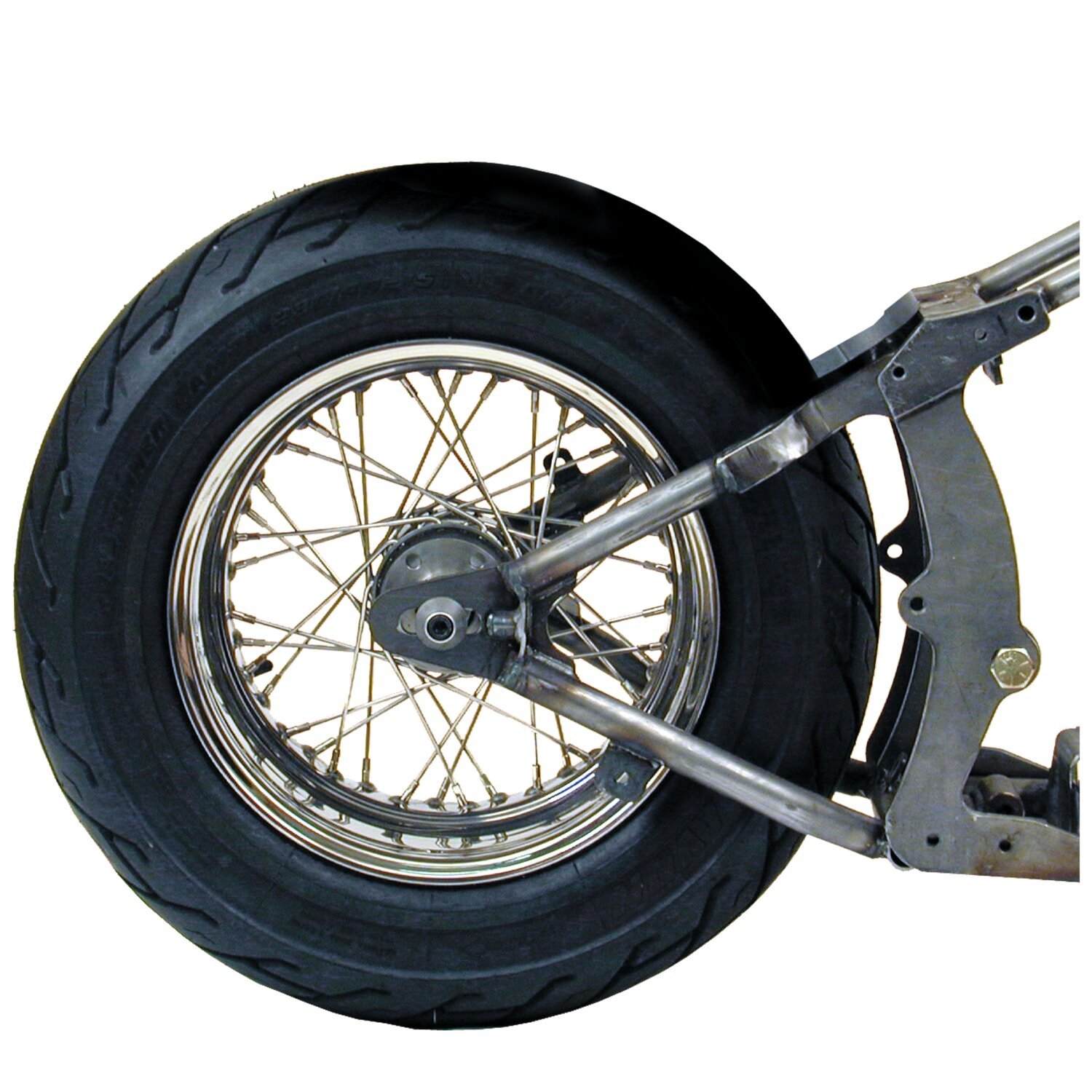 BK, Stiletto rear fender. Medium. 270mm wide. 14"-18", Black
