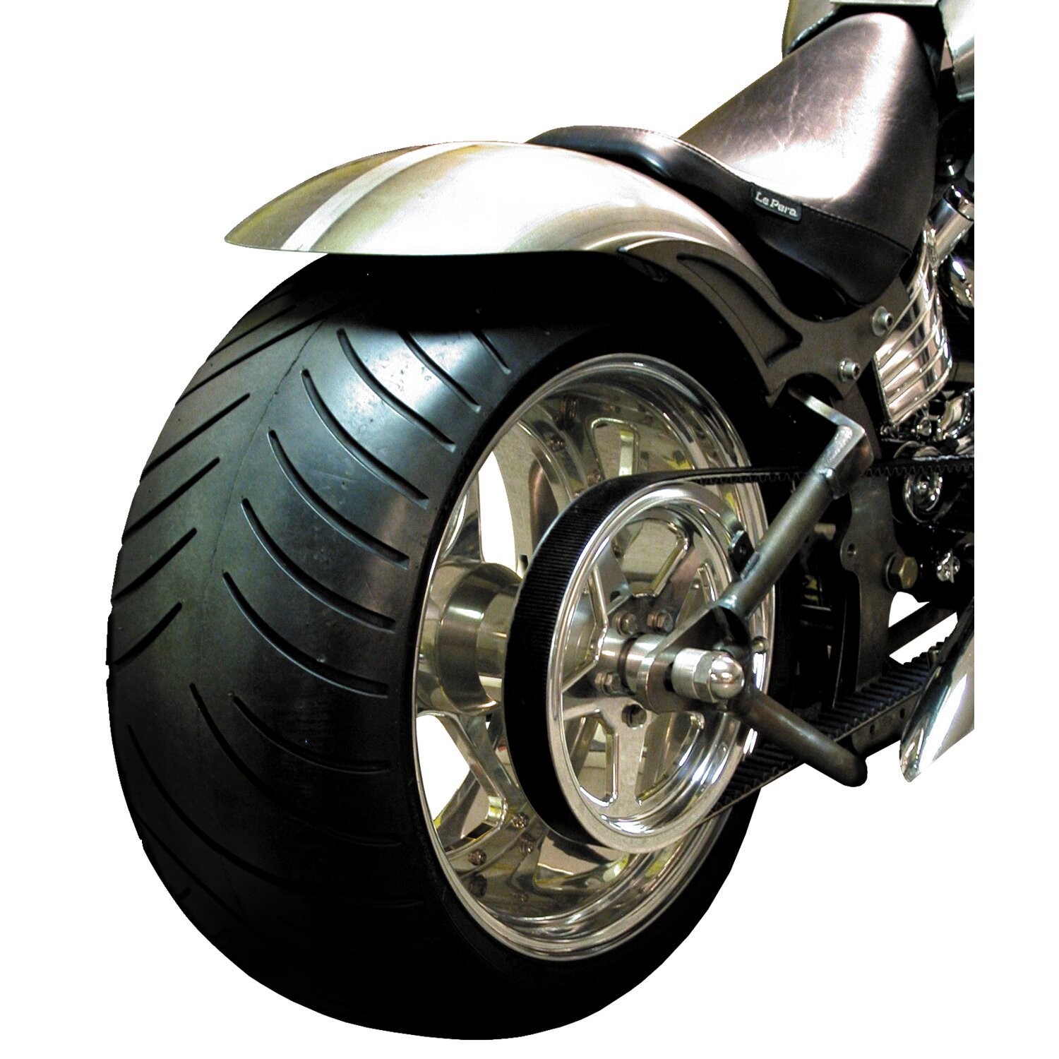 BK, Stiletto rear fender. Medium. 380mm wide. 14"-18", Unpainted