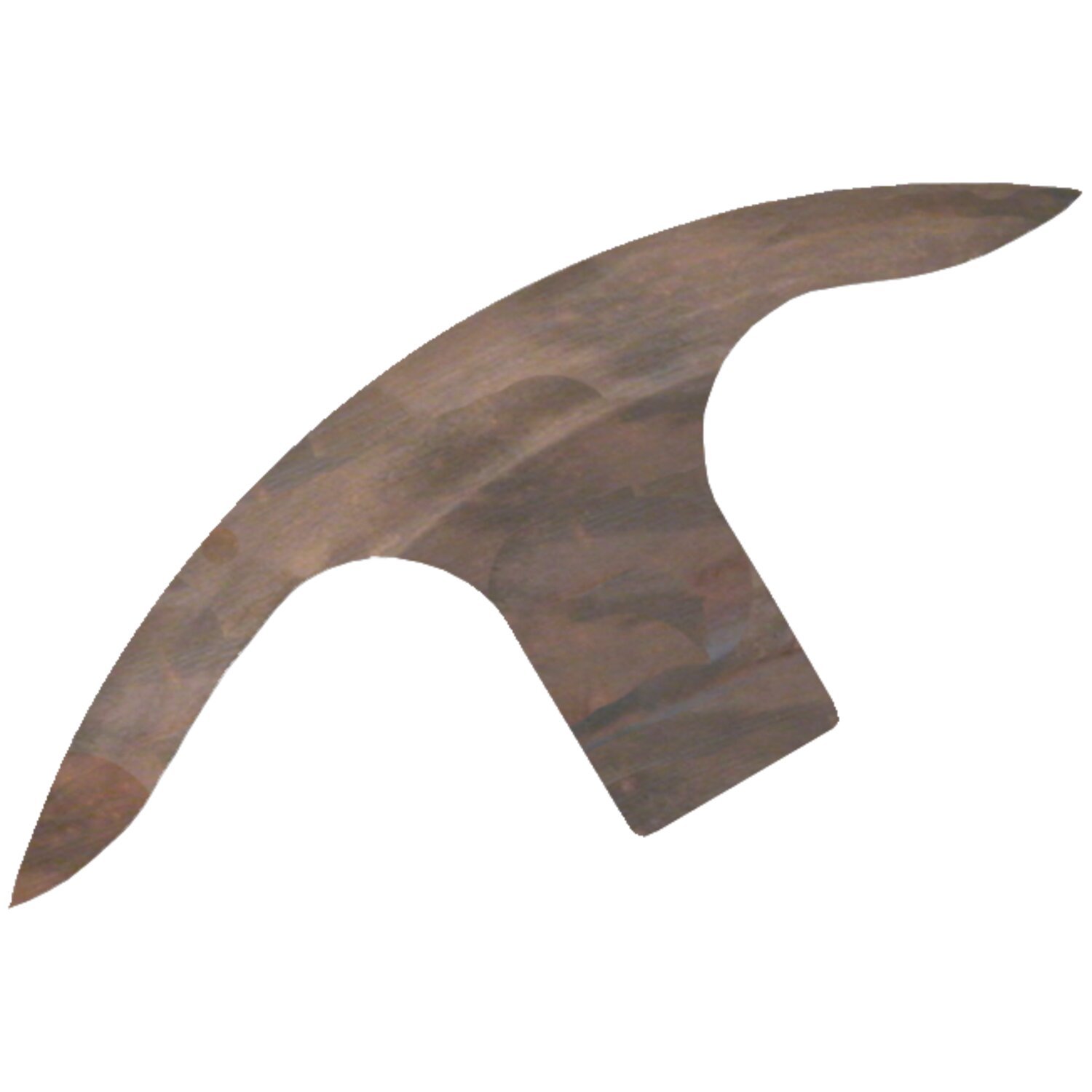 BK, Tribal front fender. 150mm wide. 16"-21", Black