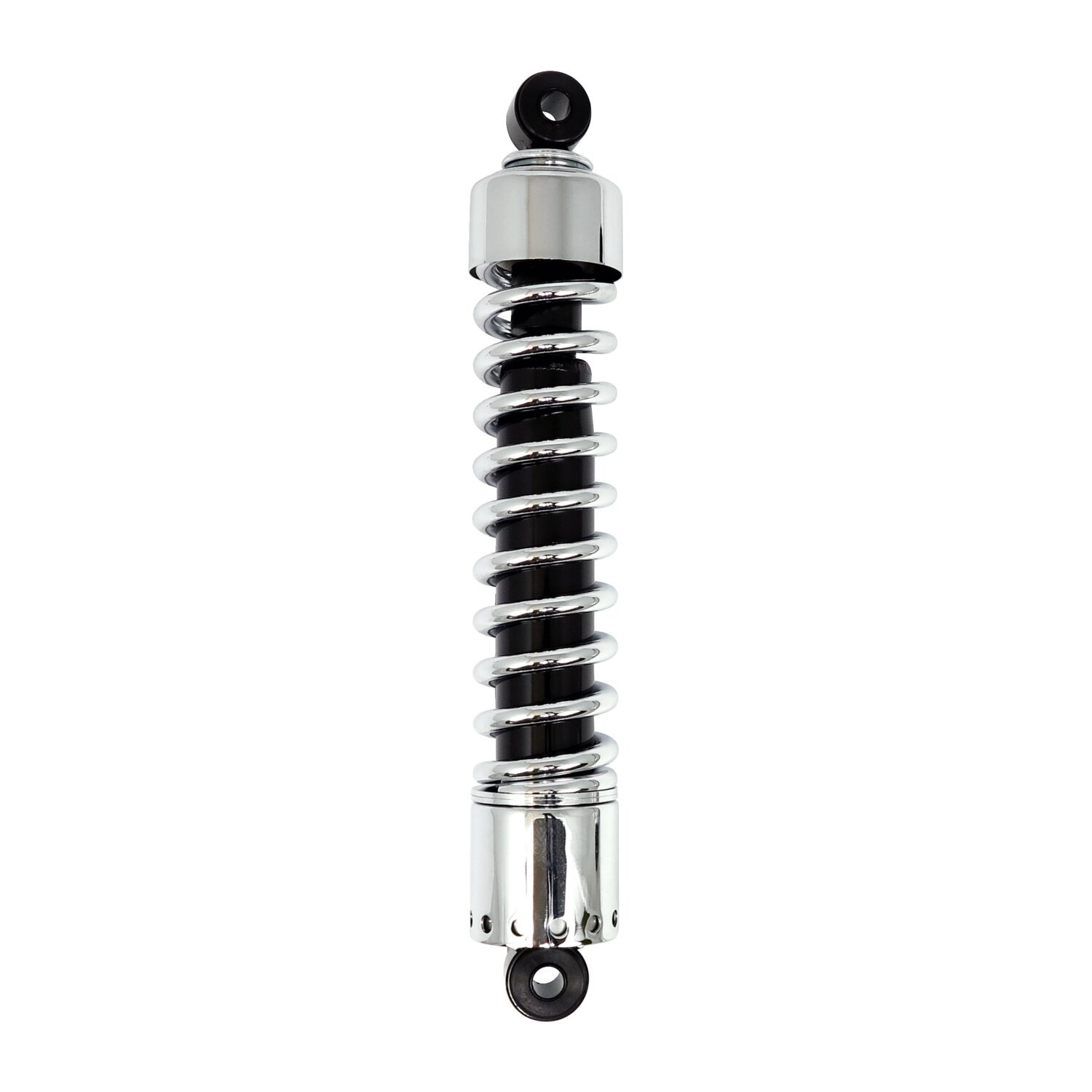Shock absorbers 14-1/2", without cover, Chrome
