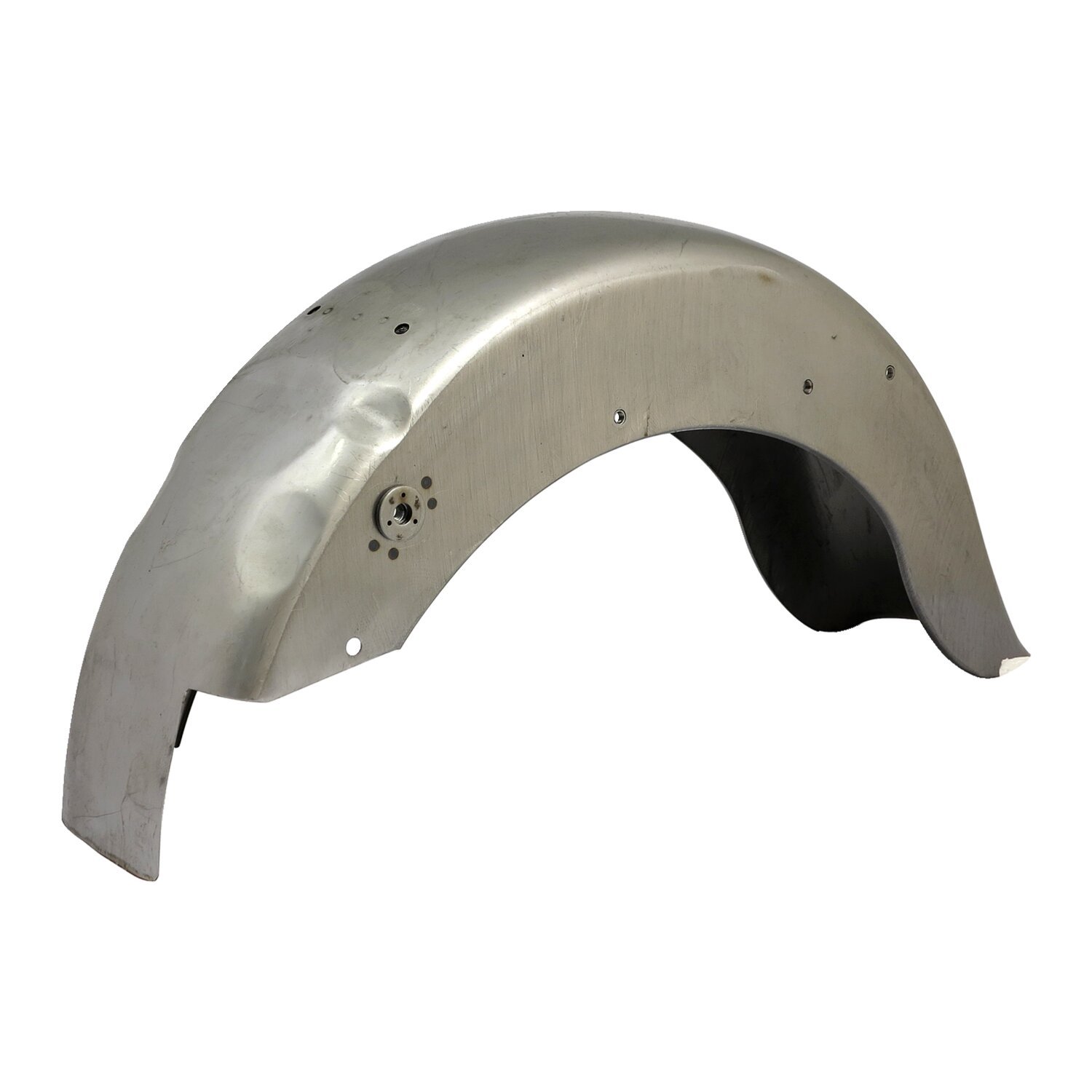 58-84 FL style one-piece rear fender, Unpainted, Raw
