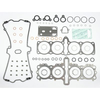 The Athena top end gasket kits include all necessary gaskets to rebuild the top end of the engine from the base gasket up. Kit includes all rubber gaskets, such as valve cover gaskets, o-rings and valve stem seal. High temperature blue silicon beading on most critical flat gaskets.