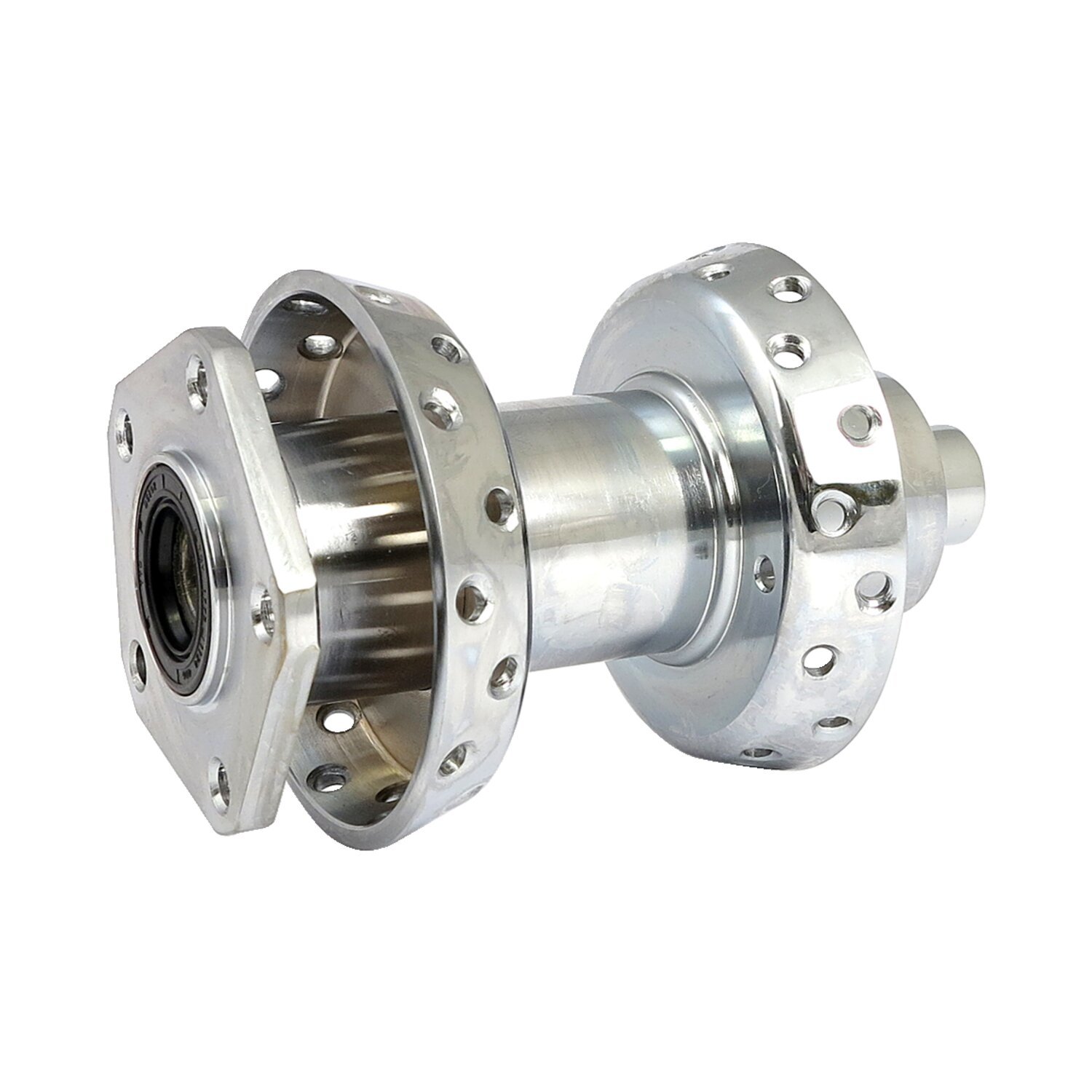 FXSTS single flange hub, chrome, 40-sp