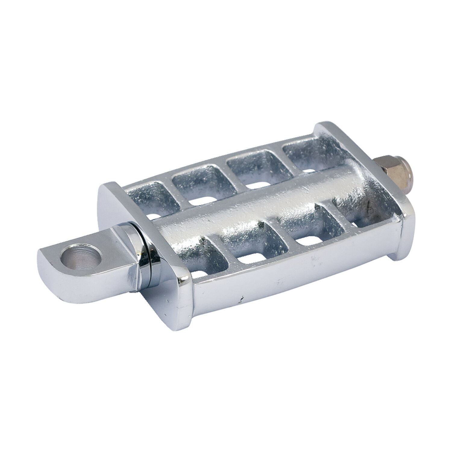 Kick pedal, classic Silver, Chrome