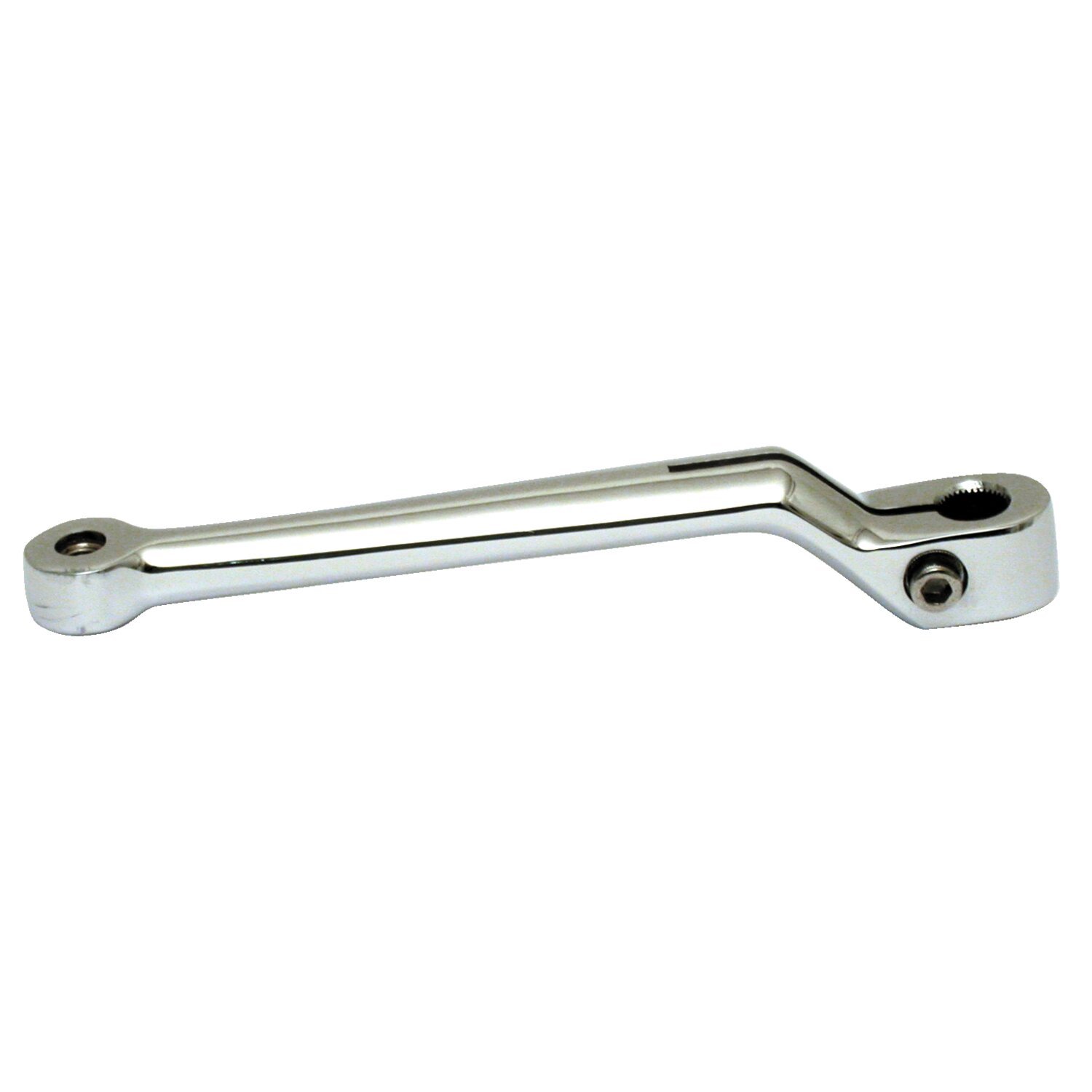 Shifter lever. heel/toe or heel+toe, Black, Chrome