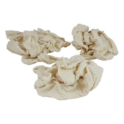 Box with rags. Rag size approx. 40cm x 55cm. Approx. 5kg rags. Super fine tricot cleaning rags for all purpose cleaning.