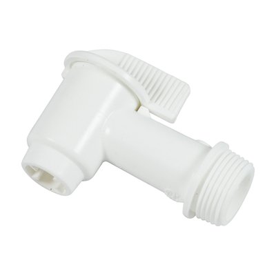 PVC; 3/4" threaded; Fits 60 and 200 liter oil drums; Will fit small oil drum fittings