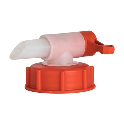 Tap; Plastic; Fits most larger, 20 liter type, plastic canisters