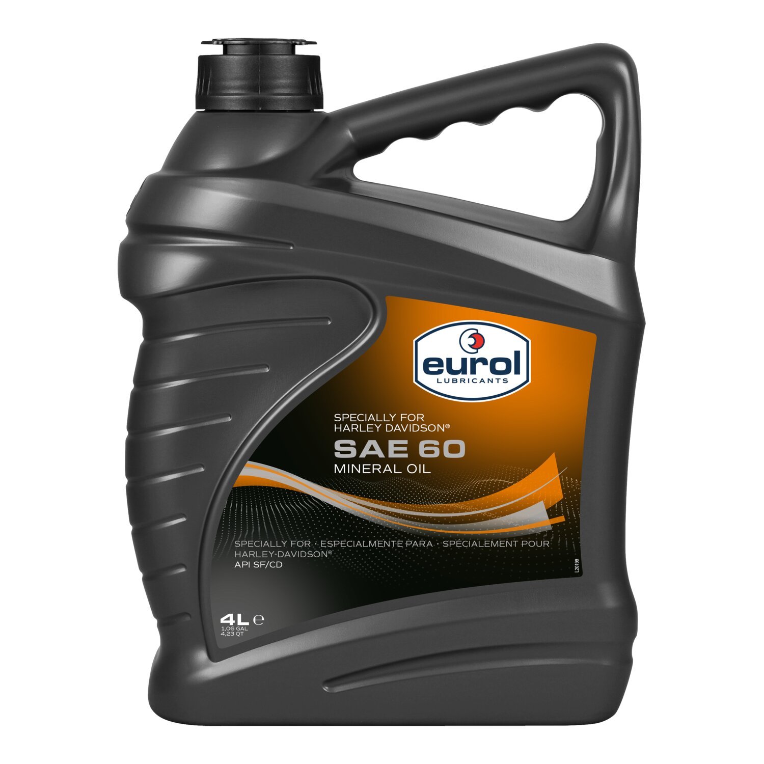 Eurol, motor oil SAE 60 SF-CC, 4L