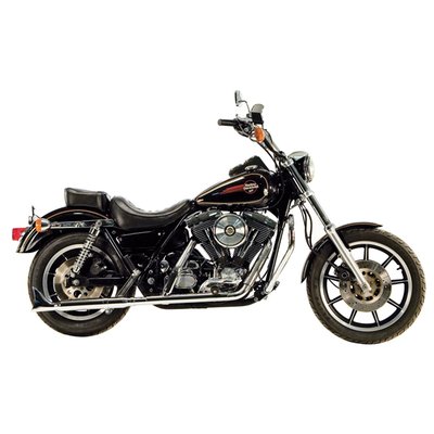 Popular classic conversion. Takes all mufflers with stock 1-3/4" inlet. Incl. Paughco 718-0 and 718-01 hanger brackets. Heatshield front 902387 front lower notched 902392, rear 903537. 
Note: Heatshields must be ordered separately when required. 

  INCL 2 BRACKETS