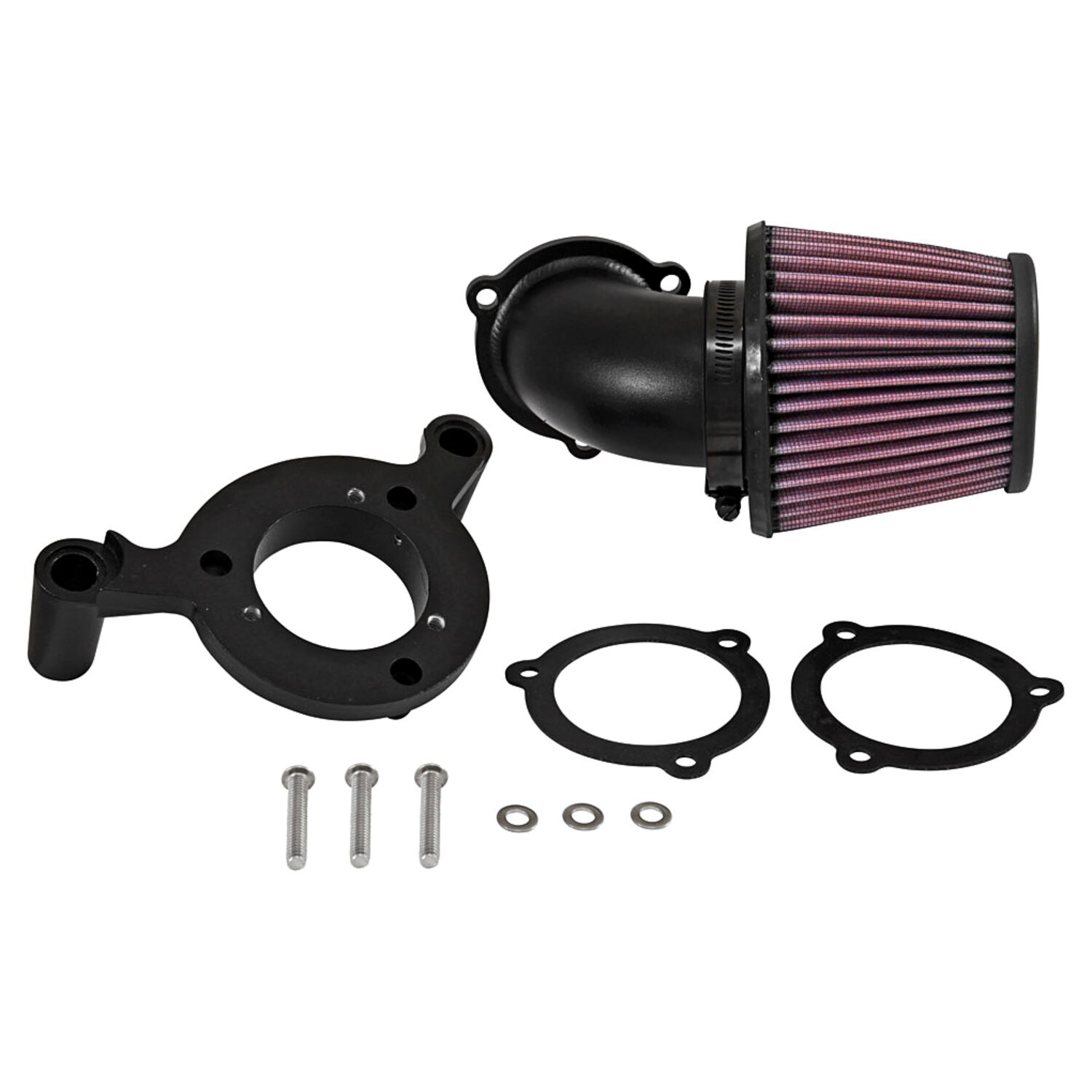 K&N, AirCharger performance air cleaner kit, Black
