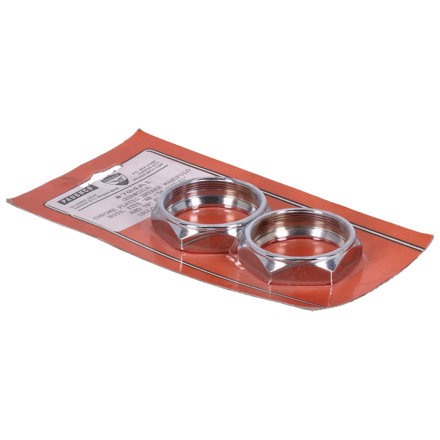 Paughco, Manifold intake nut set, Chrome