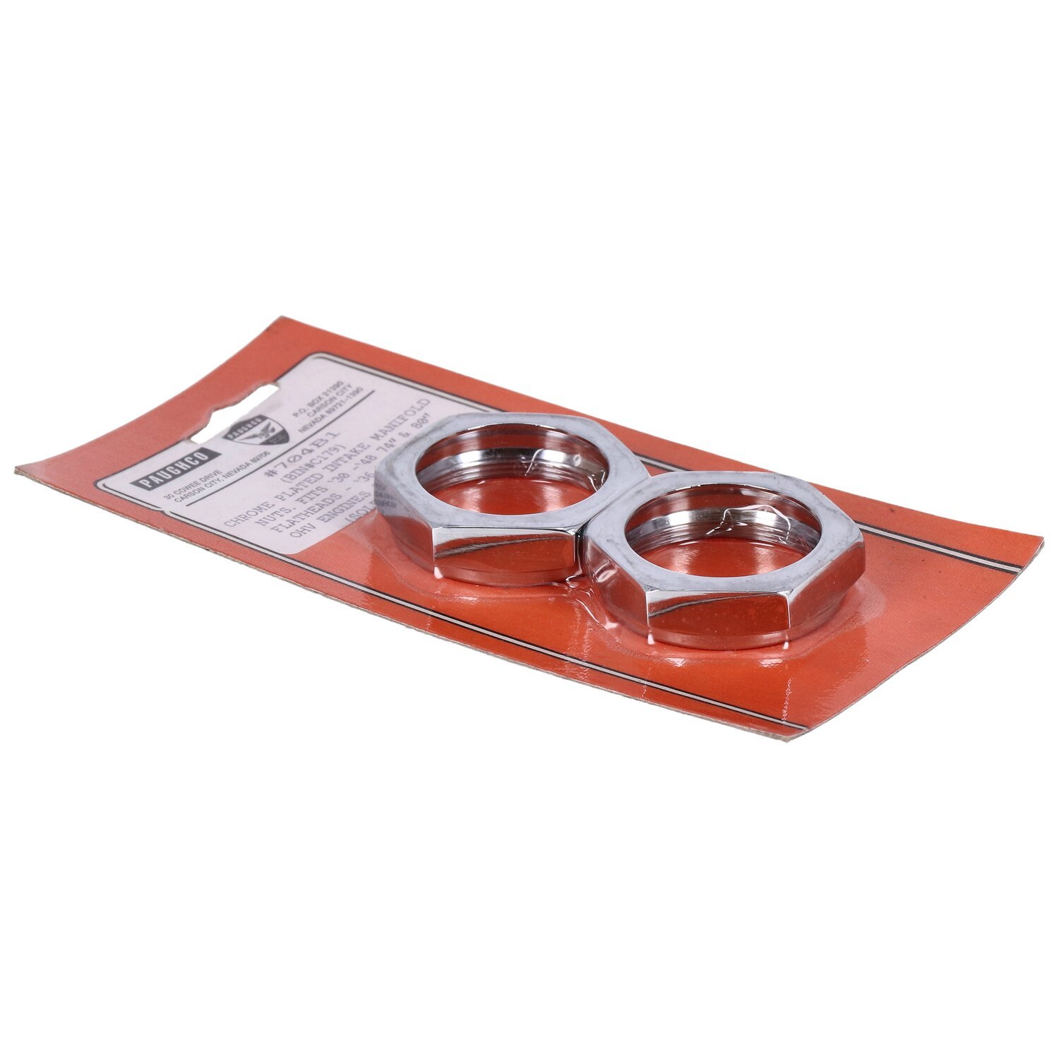Paughco, Intake manifold nuts, Chrome
