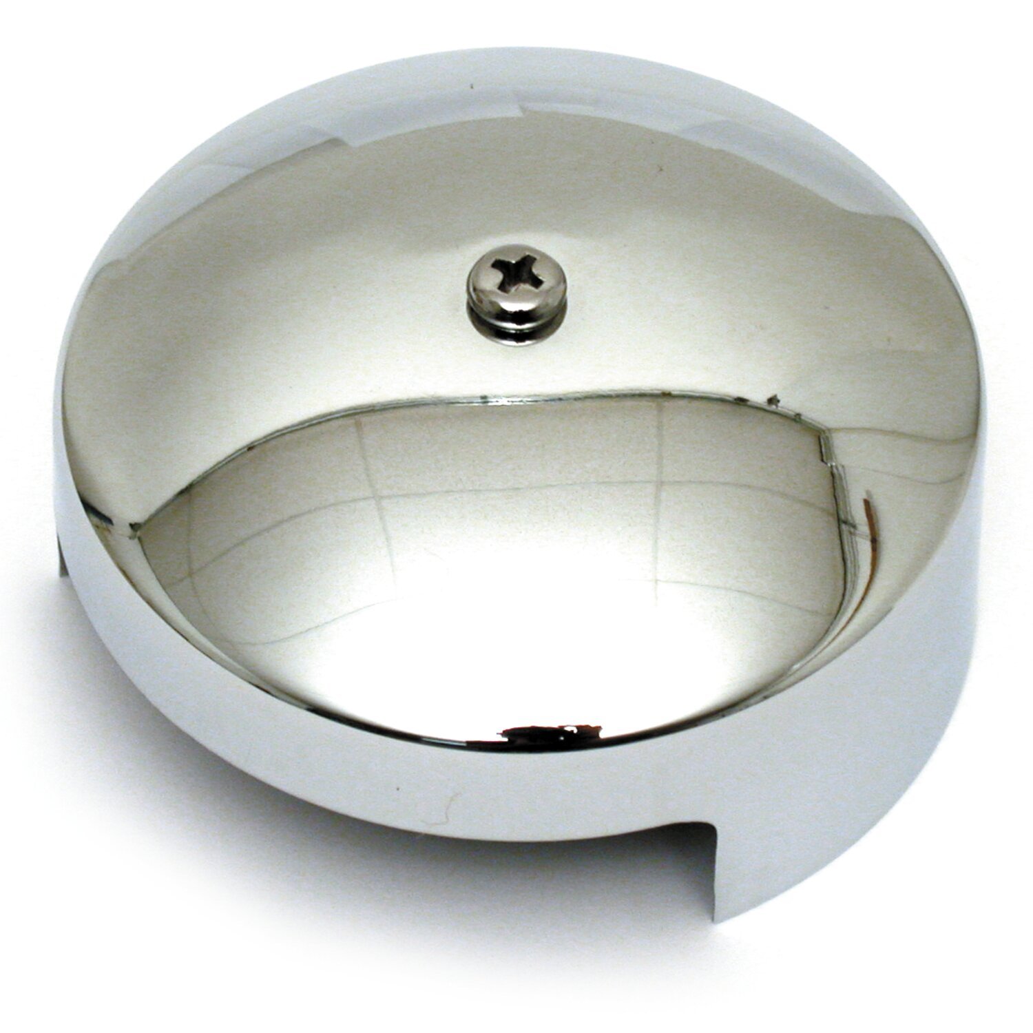 Starter motor end cover, Silver, Chrome