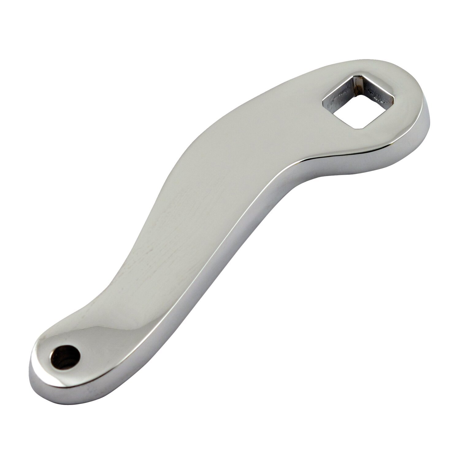 Lever, rear brake cam, Chrome