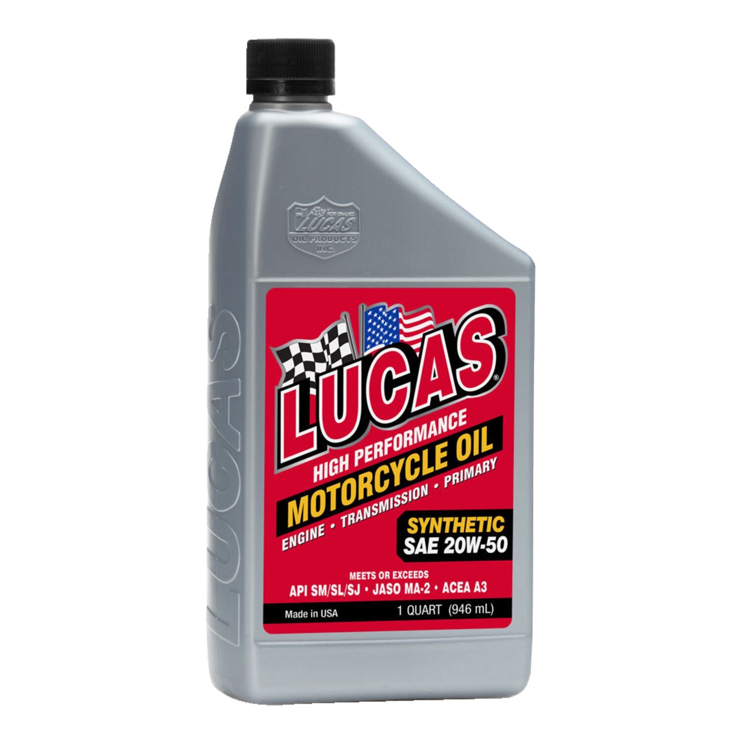 Lucas, 20W50 Synthetic motor oil