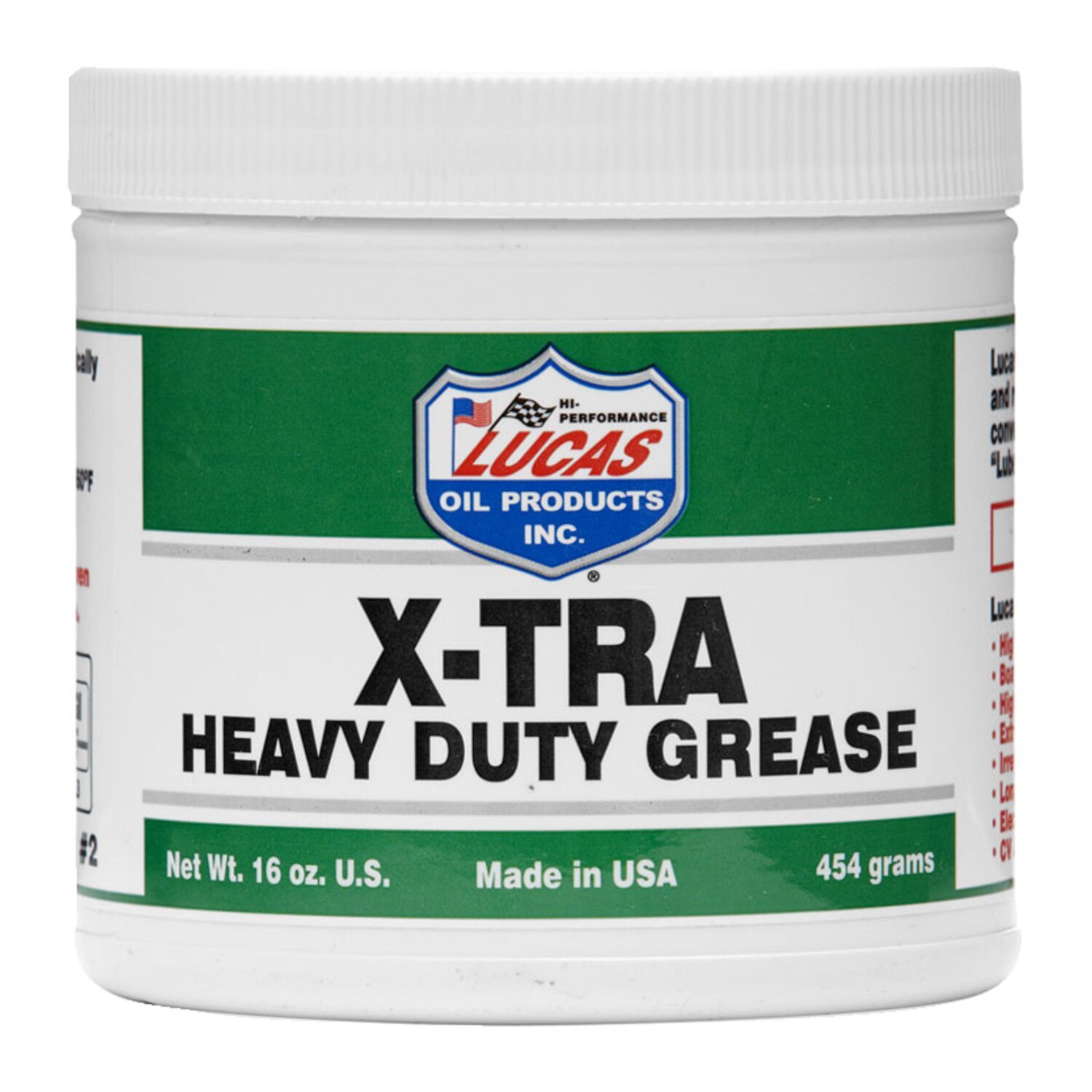 Lucas, X-TRA Heavy Duty lithium grease