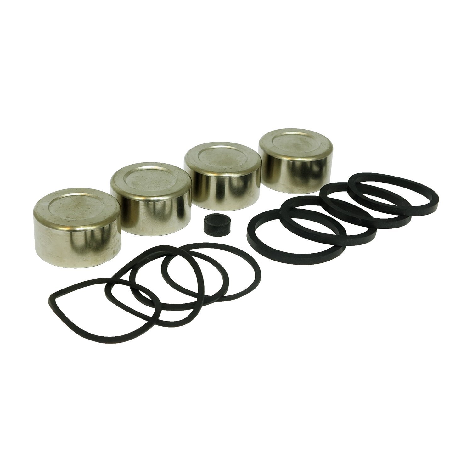 Brake caliper piston & seal kit, front