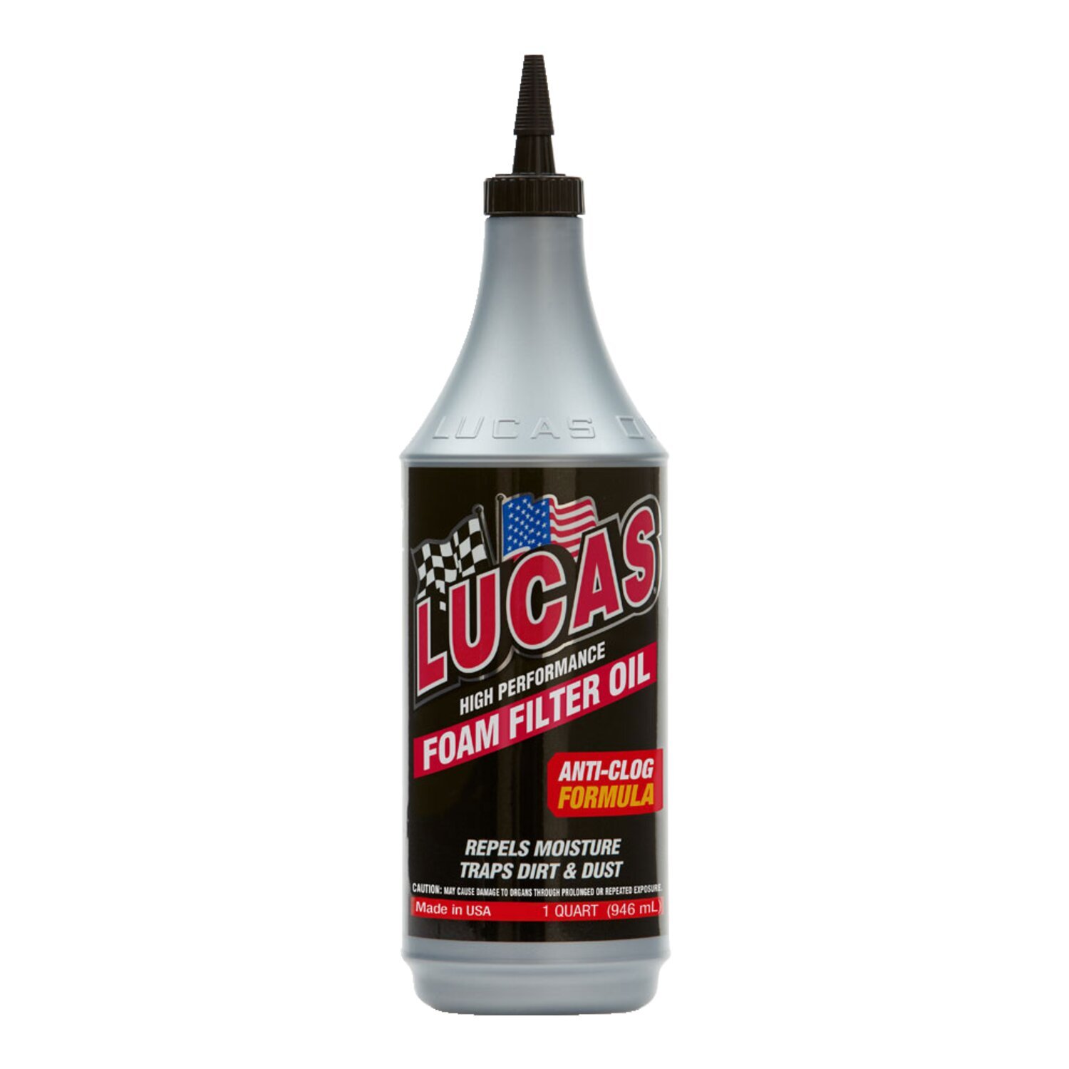 Lucas, foam air filter oil